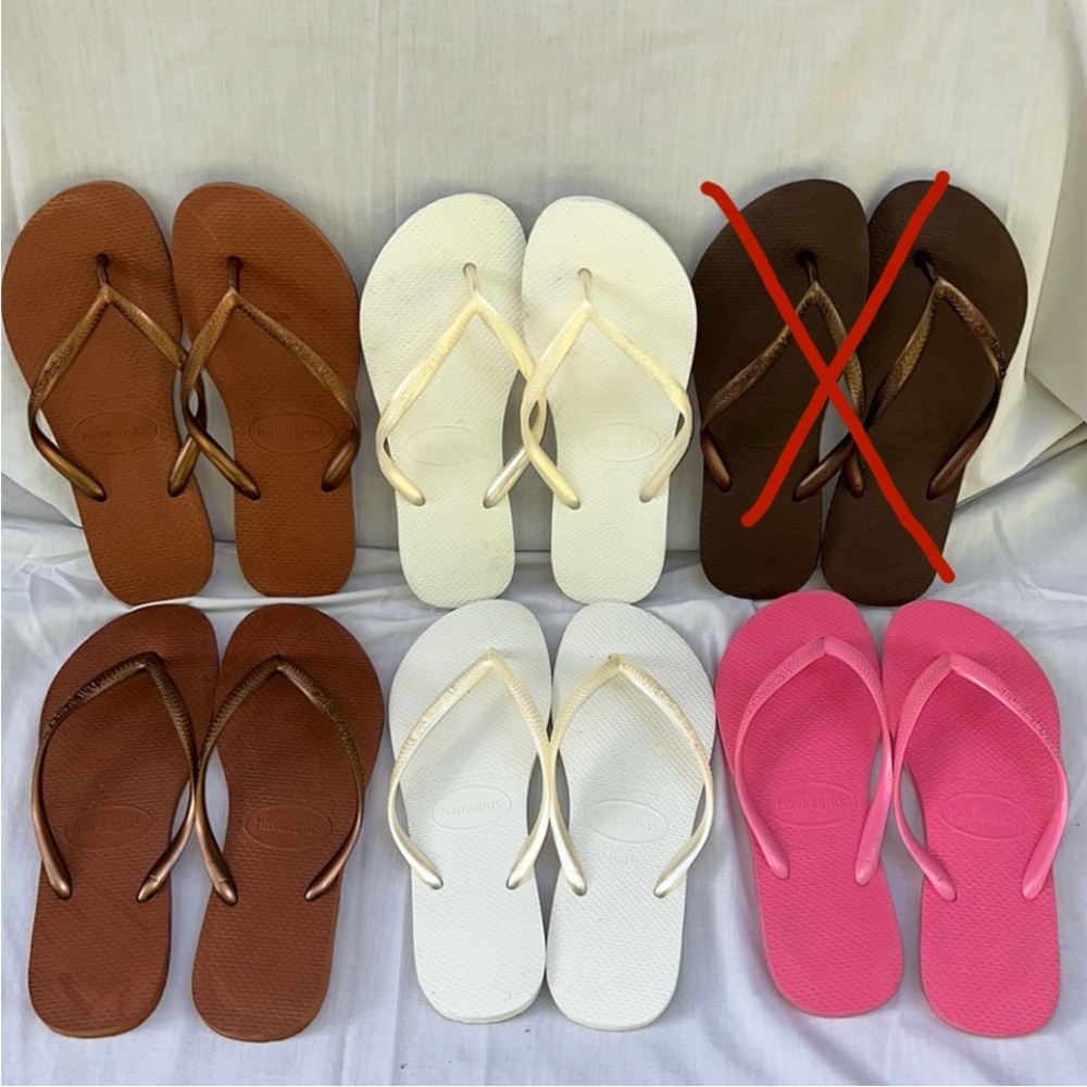 3 For $18 Havaianas